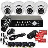 VideoSecu 4 Channel H.264 Real Time Network Embeded DVR CCTV Security Camera System, Stand Alone Digital Video Recorder DVR System with 1000GB 3.5 SATA HDD Hard Drive, Camera Power Supplies, 4 CCD Outdoor Night Vision 420L Wide View Angle Security Cameras, 4 of 50 Feet Camera Video Cables WB6 51xRialD2TL. SL160 VideoSecu 4 Channel H.264 Real Time Network Embeded DVR CCTV Security Camera System, Stand Alone Digital Video Recorder DVR System with 1000GB 3.5 SATA HDD Hard Drive, Camera Power Supplies, 4 CCD Outdoor Night Vision 420L Wide View Angle Security Cameras, 4 of 50 Feet Camera Video Cables WB6