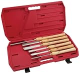 Steelex Plus D2304 Deluxe HSS Lathe Chisel Set, 6-Piece