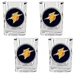 Golden State Warriors NBA 4pc Square Shot Glass Set