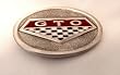 GTO Enamel Pewter Belt Buckle, LICENSED  BUCKLE