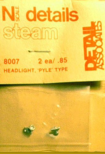 Steam Locomotive Pyle Type Headlight - Set of TWO