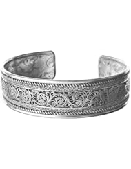 Sterling Filigree Bracelet - Sterling Silver