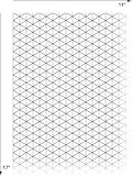 Alvin 1242-2 Isometric Paper 11x17-30 Shts