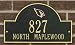 Arizona Cardinals Black & Gold Personalized Address Plaque-wall