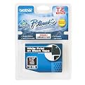 Tape Cartridge White on Black- 26.2ft roll