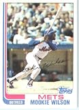 1982 Topps # 143 Mookie Wilson New York Mets Baseball Card