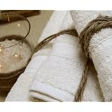 NEW 8 PIECES Set 100% Egyptian Cotton Ivory Bath Towel Bale - Many Styles & Colors Available