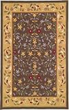 Pinzon 3'6 X 5'6 Hand-hooked Autumn Border Wool Rug