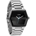 Nixon The Mayor Black-Silver Watch