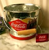 Coke Coca Cola Galvanized Beverage Bucket