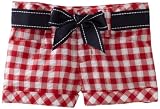 Hartstrings Girls 2-6X Toddler Seersucker Belted Short