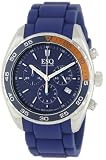 ESQ by Movado Men`s 07301390 Sport Classic Chrono Stainless Steel Blue Silicone Strap Watch