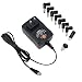 Belker Universal AC/DC Adapter Switching Power Supply for 3V - 12V Household Electronics Routers Speakers LCD CCTV Cameras TV Box LED Strip Light Max. 2A 2000mA