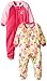 Gerber Girls' Baby Two-Pack of Infant Sleepers