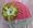 Hot Pink Hat/Green Flower