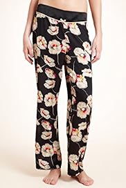 Limited Collection Floral Print Satin Pyjama Bottoms