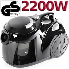 STBSG01schwarz 2200Watt beutelloser Staubsauger Zyklon Sauger Bodensauger ohne Beutel HEPA
