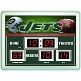 New York Jets Scoreboard Desk Clock