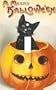 Vintage Black Cat & Pumpkin Decorative Switchplate Cover