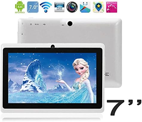8GB MID Tablet PC Allwinner A33 QUAD CORE 7" Inch Android 4.4 KitKat Multi Touch Screen G-Sensor suported New!! (White)
