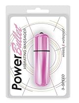 Power Bullet 3-Speed Wireless Waterproof Bullet, Pink