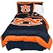Auburn Tigers Queen Comforter Panel & Rotary Print From College Covers Queen