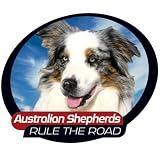 Australian Shepherd One-Way Vision Window Covering Pet Tatz