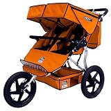 Tike Tech ATX Double Jogger Stroller- Canyon Orange