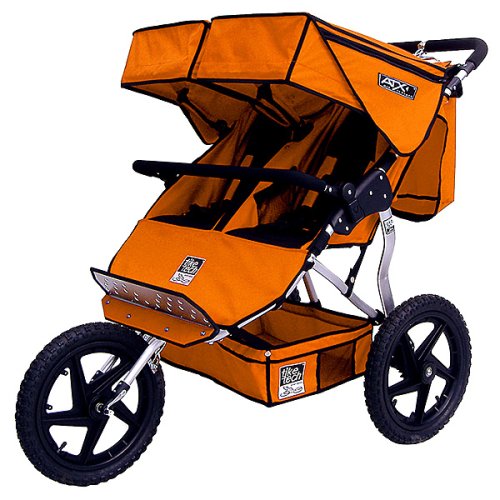 Tike Tech ATX Double Jogger Stroller- Canyon Orange