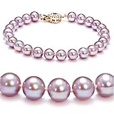Lavender 6-7mm AAAA Freshwater Pearl Bracelet
