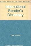 An international reader's dictionary
