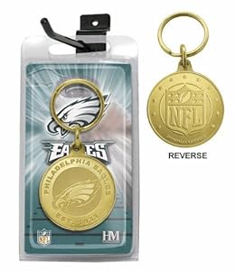 NFL Philadelphia Eagles Bronze Bullion Keychain