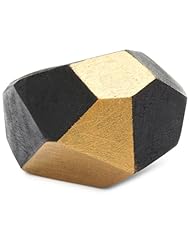 Love Mert Jewelry "Remnants From My Fathers Workshop" SS13 Gold Vinegar Dyed Play Ring, Size 6-7