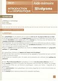 Introduction a la G�opolitique