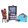 Mattel - Monster High - X3721 - poup�es mannequins - Coffret Clawdeen et son caf� Post mortem (poup�e incluse)