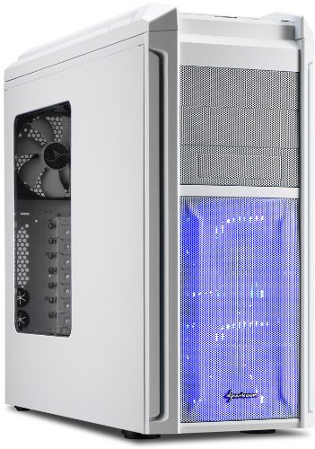 Sharkoon Tauron PC-Geh&auml;use (ATX, 2x 5,25 extern, 1x 3,5 extern, 2x USB 3.0) wei&szlig;