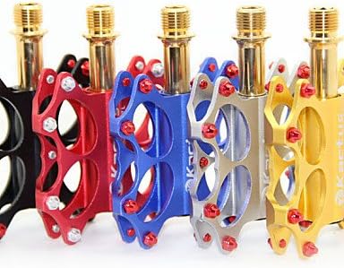 KACTUS Cycling/Bike / Mountain Bike / Road Bike Pedals Aluminium 6061 MTB BMX Platform Pedals Flat Pedals CNC , black