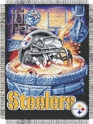 NFL Pittsburgh Steelers Acrylic Tapestry Throw Blanket