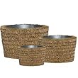 Siena Garden 659659 Topfset Coila 3-teilig, rund, natur