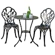 BEST Nassau Cast Aluminum Outdoor Bistro Furniture Set