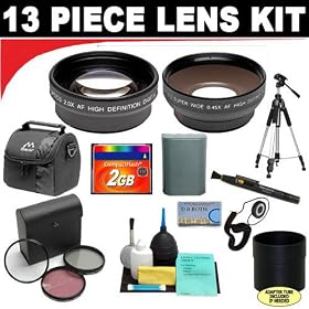 2x Digital Telephoto Professional Series Lens + 0.5x Digital Wide Angle Macro Professional... by Digital Concepts
