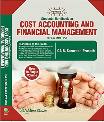 Cost Accounting And Financial Management For C.A Inter (IPC)