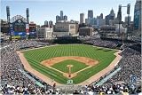 Detroit Tigers Comerica Park 8X12 Wall Mural