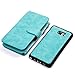 Galaxy Note 5 Case, Note 5 Case iNNEXT Note 5 Wallet Case Premium PU Leather Folio Book Style Multiple Card Slots Cash Pocket with Magnetic Closure Case Cover for Samsung Galaxy Note 5 (Green)