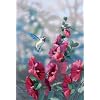 Dimensions Needlecrafts Crewel, Hollyhocks In Bloom