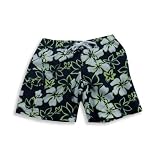 Max Out - Toddler Boys Bathing Suit, Navy, Lime