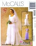 McCall's 2028 Sewing Pattern Alicyn Wedding Gown Size 14 - 16 - 18