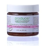 Produce Organic Beauty Blueberry Pomegranate Antioxidant Face Scrub