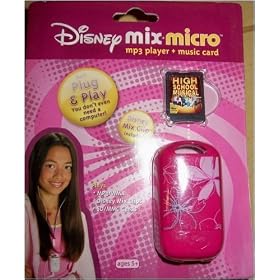 Buy Disney Princess Mix Micro MP3 Player with High School Musical Mix Clip Card... now!