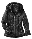 Northland Damen Daunenjacke Long Sleeve Tani, black, 36, 02-04591